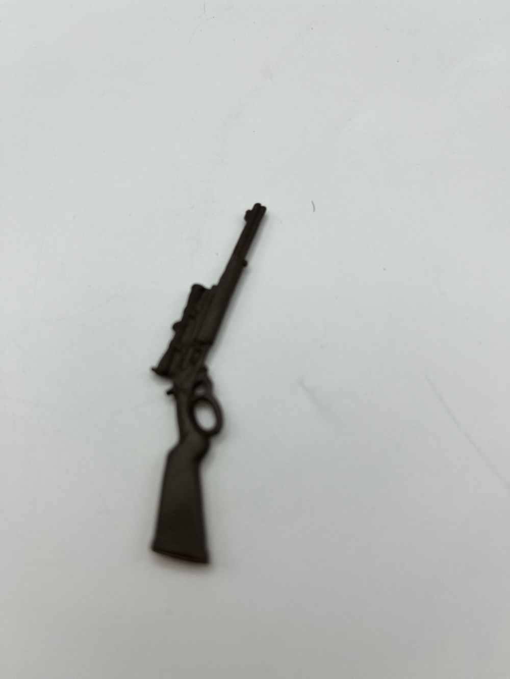 Vintage Marx Johnny West Winchester Rifle 4.5" Plastic Dollhouse Miniature